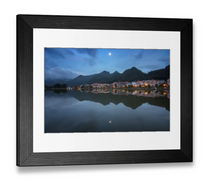 Framed Print : Sapa city Framed Print : Sapa city