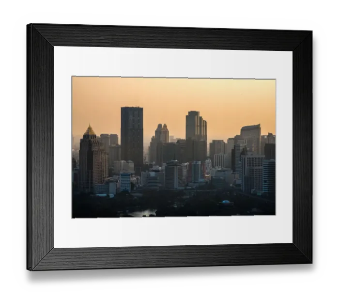 Framed Print : Bangkok cityscape Framed Print : Bangkok cityscape