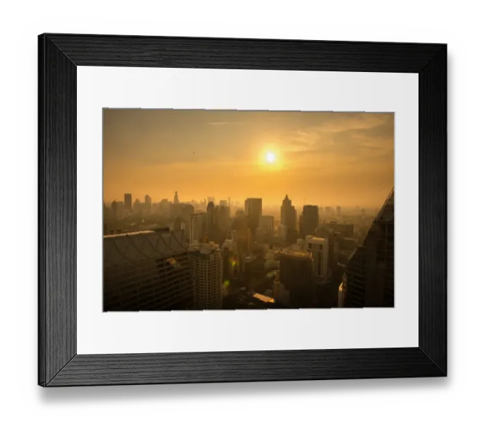 Framed Print : Sunset bangkok Framed Print : Sunset bangkok