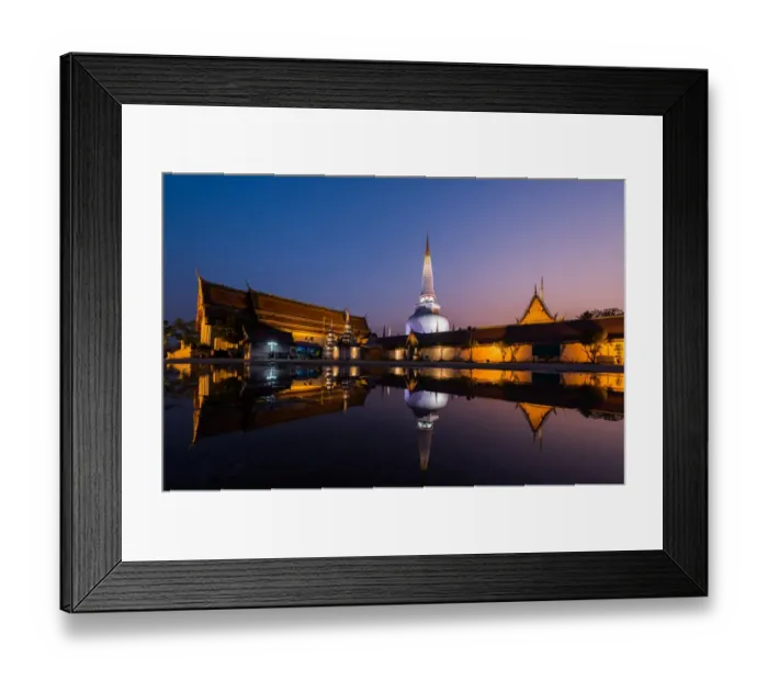 Framed Print : Wat Phra Mahathat