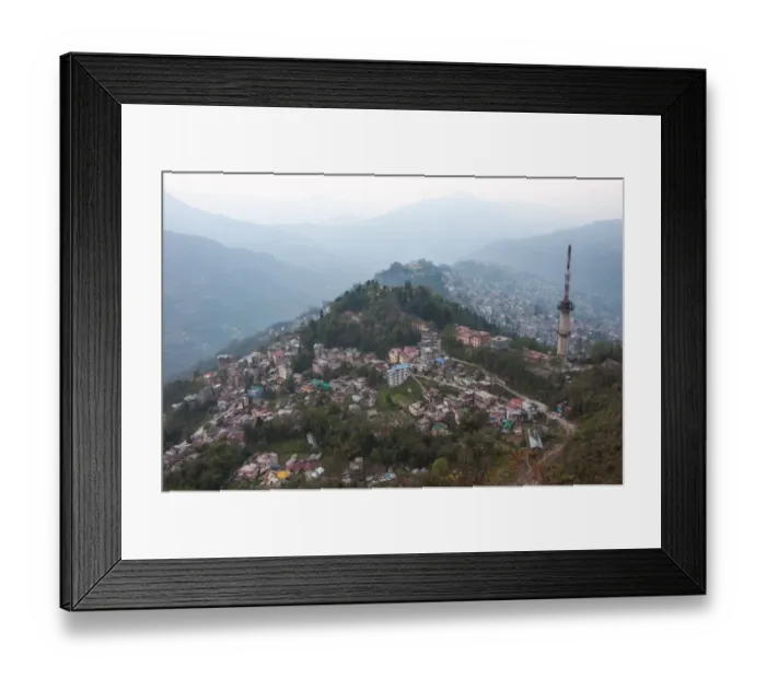 Framed Print : Gangtok City Framed Print : Gangtok City