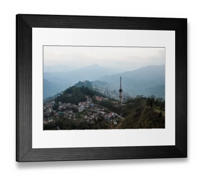 Framed Print : Gangtok City Framed Print : Gangtok City