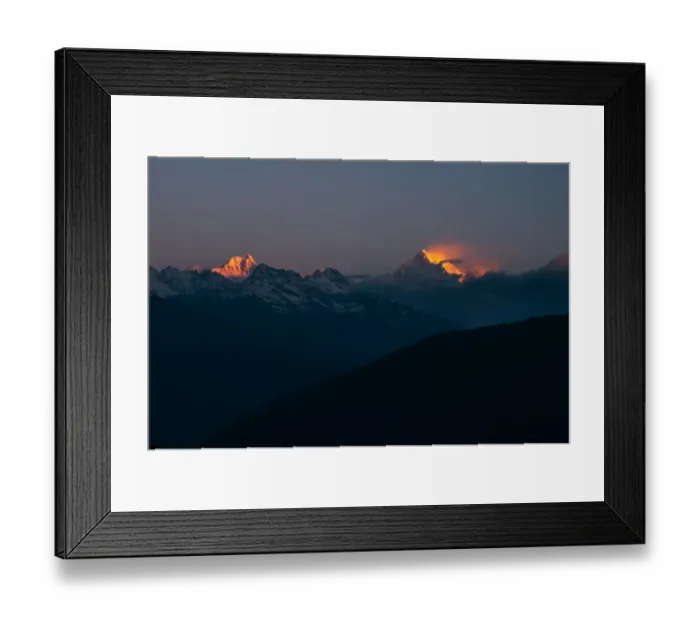 Framed Print : The majestic Kanchendzonga Framed Print : The majestic Kanchendzonga