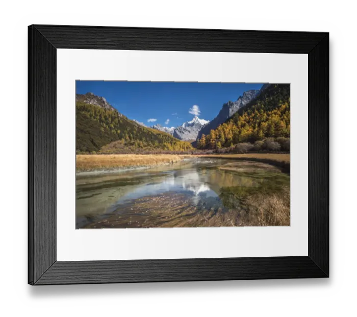 Framed Print : Yading national Framed Print : Yading national