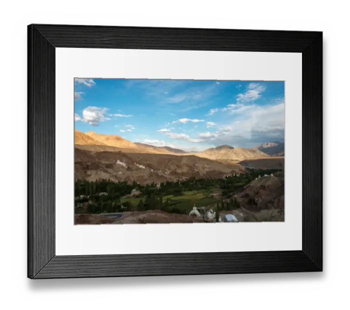 Framed Print : Basgo Monastery Framed Print : Basgo Monastery