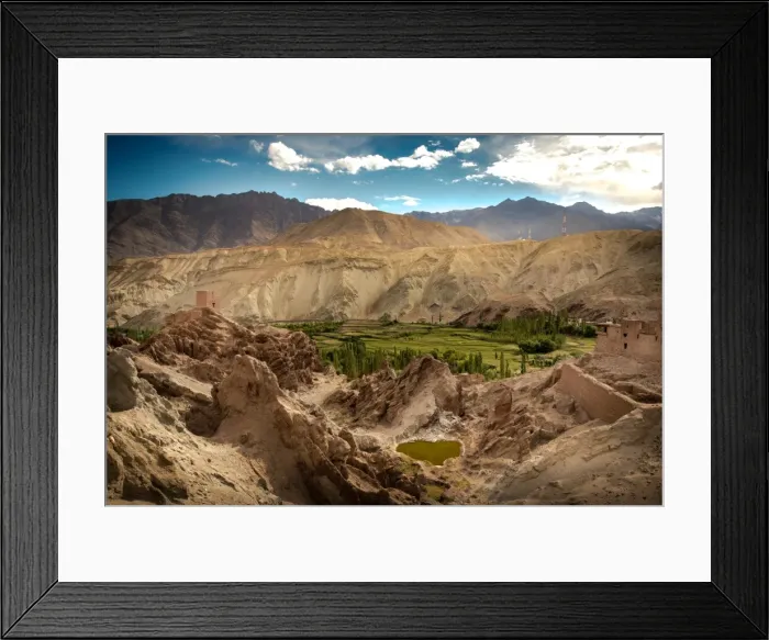 Framed Print : Basgo Monastery Framed Print : Basgo Monastery