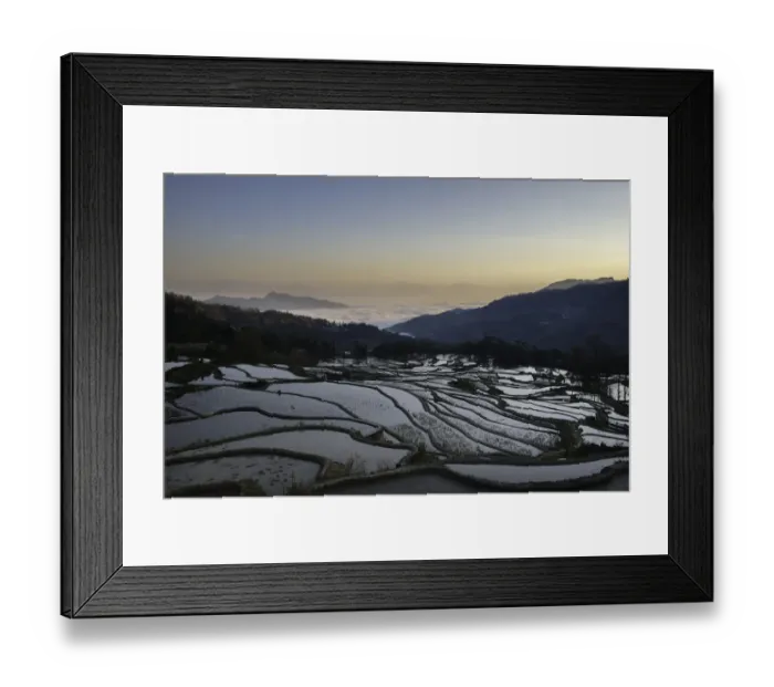 Framed Print : Yuanyang rice terraces Framed Print : Yuanyang rice terraces
