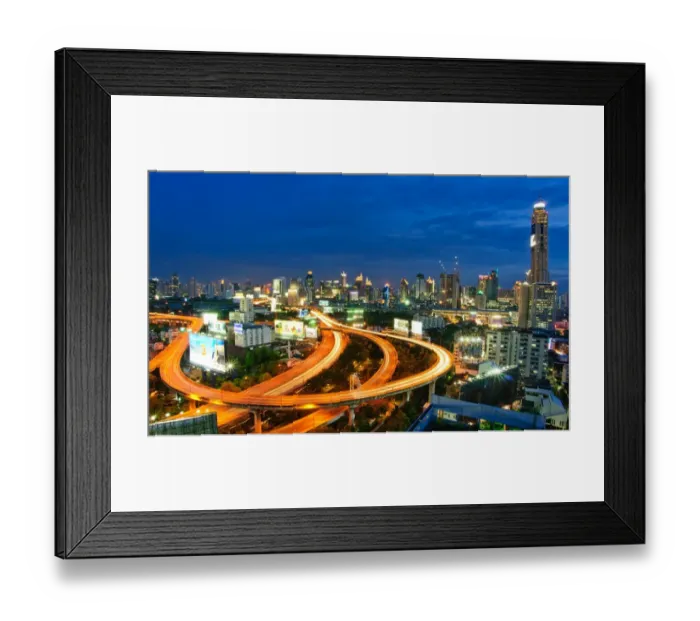 Framed Print : Bangkok city Framed Print : Bangkok city