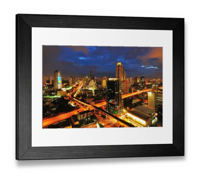 Framed Print : Bangkok cityscape Framed Print : Bangkok cityscape