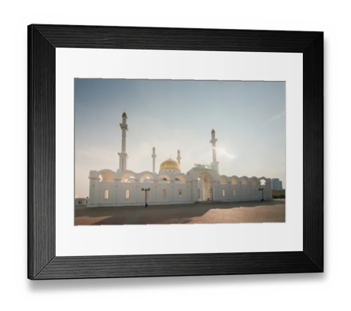 Framed Print : Nur Astana Mosque, Astana, Kazakhstan Framed Print : Nur Astana Mosque, Astana, Kazakhstan