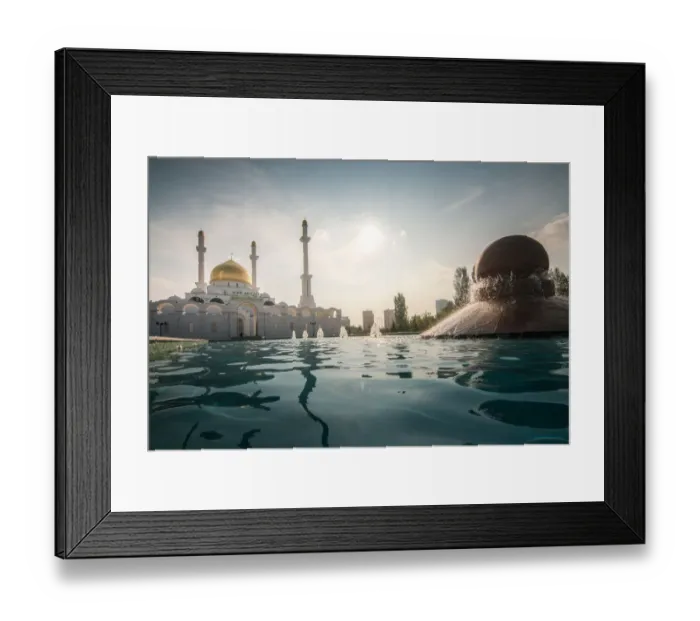 Framed Print : Nur Astana Mosque, Astana, Kazakhstan