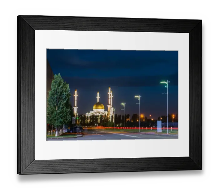 Framed Print : Nur Astana Mosque, Astana Framed Print : Nur Astana Mosque, Astana