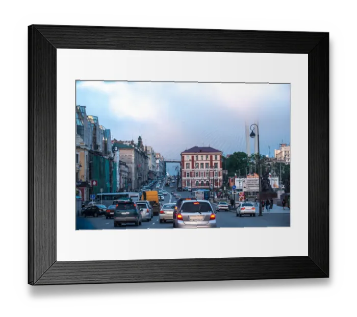 Framed Print : Vladivostok city Framed Print : Vladivostok city