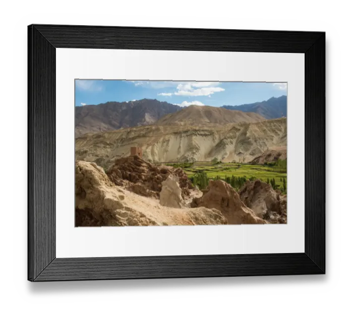 Framed Print : Basgo Monastery Framed Print : Basgo Monastery