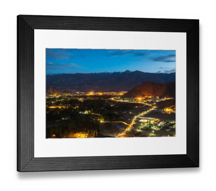 Framed Print : Leh city