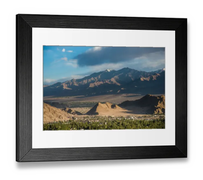 Framed Print : Leh city