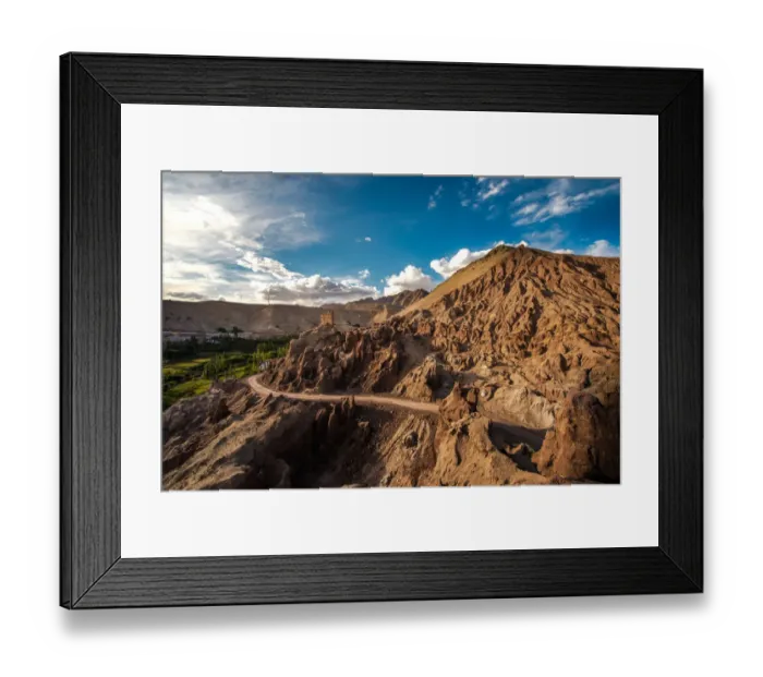Framed Print : Basgo Monastery Framed Print : Basgo Monastery