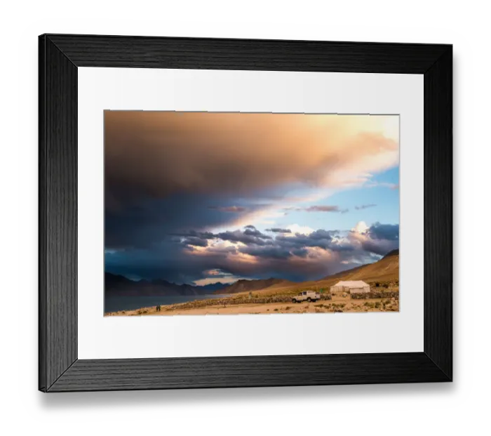 Framed Print : Pangong lake Framed Print : Pangong lake