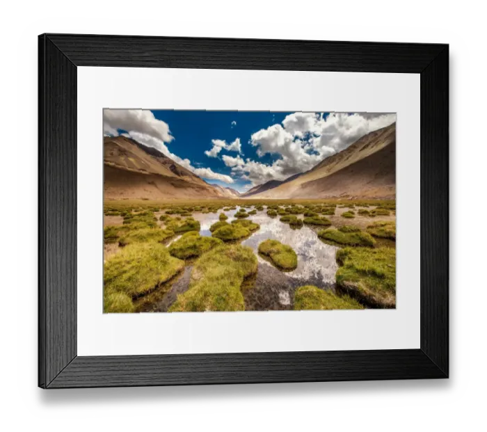 Framed Print : The lake, Leh ladakh Framed Print : The lake, Leh ladakh