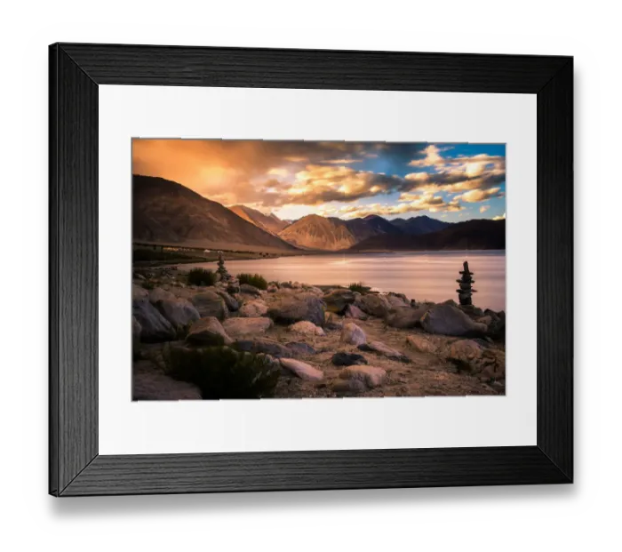 Framed Print : Pangong lake Framed Print : Pangong lake