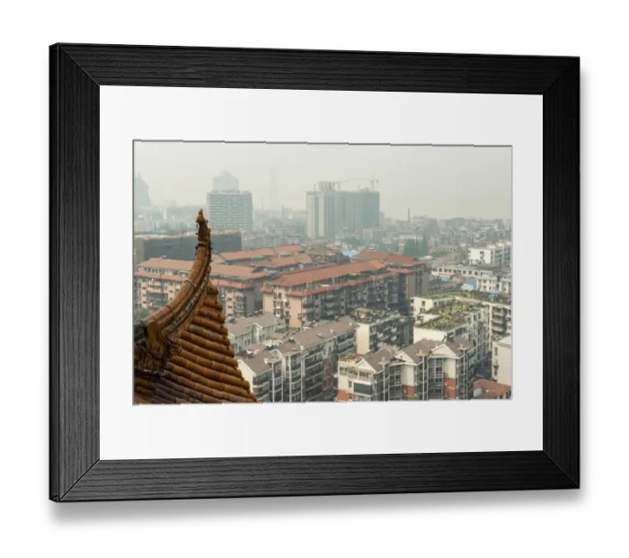 Framed Print : Yellow Crane Tower temple Landmark Travel Destinat Framed Print : Yellow Crane Tower temple Landmark Travel Destinat