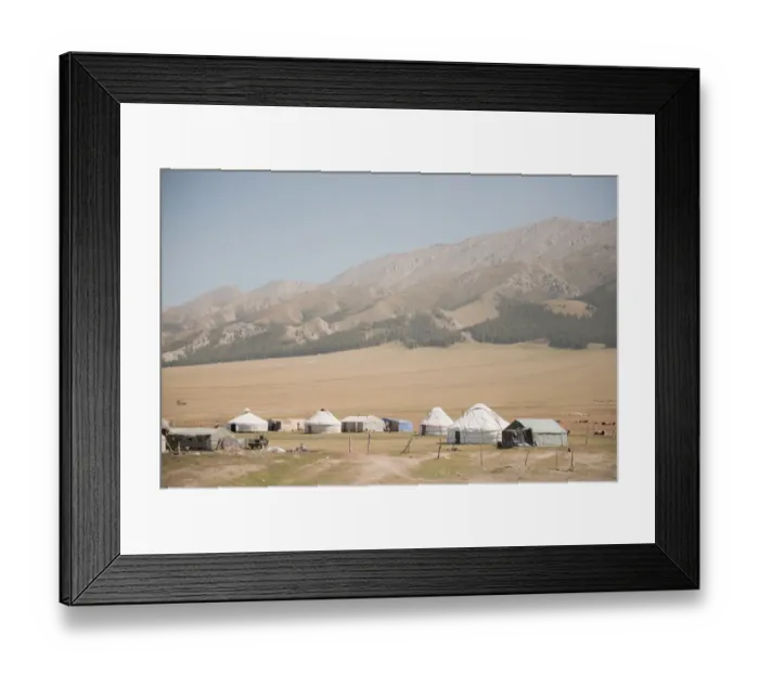 Framed Print : Hillwood landscape Framed Print : Hillwood landscape