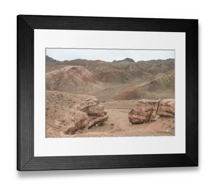 Framed Print : Charyn Canyon near Almaty, Kazakhstan Framed Print : Charyn Canyon near Almaty, Kazakhstan