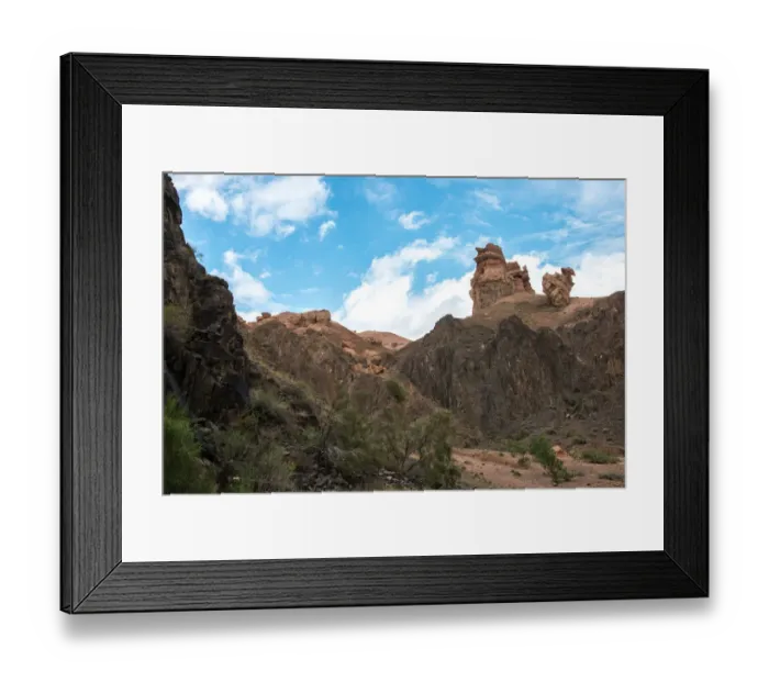 Framed Print : Charyn Canyon near Almaty, Kazakhstan Framed Print : Charyn Canyon near Almaty, Kazakhstan