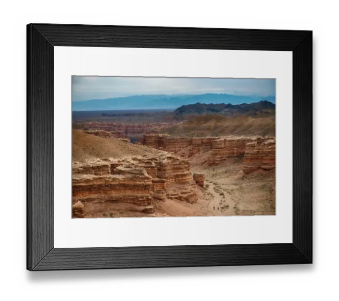 Framed Print : Charyn Canyon near Almaty Framed Print : Charyn Canyon near Almaty