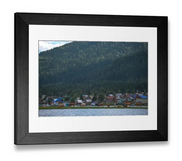 Framed Print : Teleckoe lake Framed Print : Teleckoe lake