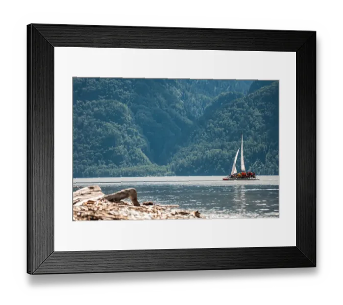 Framed Print : Teleckoe lake