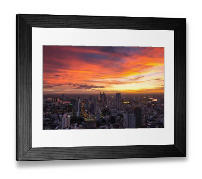 Framed Print : Bangkok city Framed Print : Bangkok city