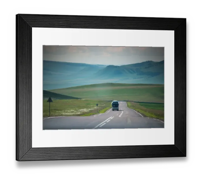 Framed Print : Siberia road Framed Print : Siberia road