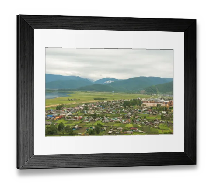 Framed Print : Russia, Baikal lake, Olkhon island, Khoujir Framed Print : Russia, Baikal lake, Olkhon island, Khoujir