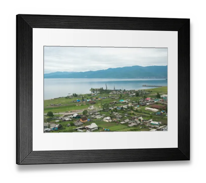 Framed Print : Russia, Baikal lake, Olkhon island, Khoujir Framed Print : Russia, Baikal lake, Olkhon island, Khoujir