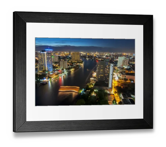Framed Print : Bangkok city Framed Print : Bangkok city
