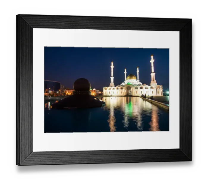 Framed Print : Nur-Astana Mosque at Astana Framed Print : Nur-Astana Mosque at Astana