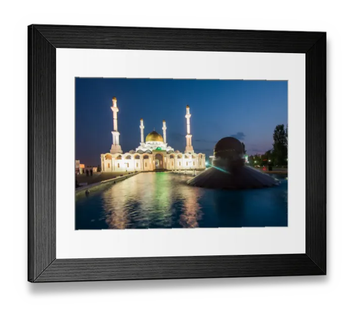 Framed Print : Nur-Astana Mosque at Astana Framed Print : Nur-Astana Mosque at Astana