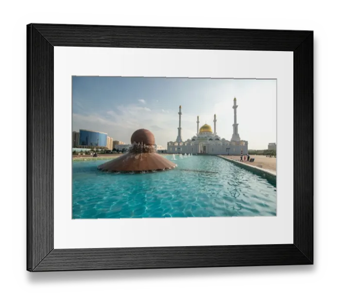 Framed Print : Nur-Astana Mosque at Astana Framed Print : Nur-Astana Mosque at Astana