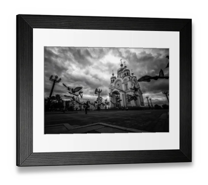 Framed Print : The Transfiguration Cathedral Framed Print : The Transfiguration Cathedral