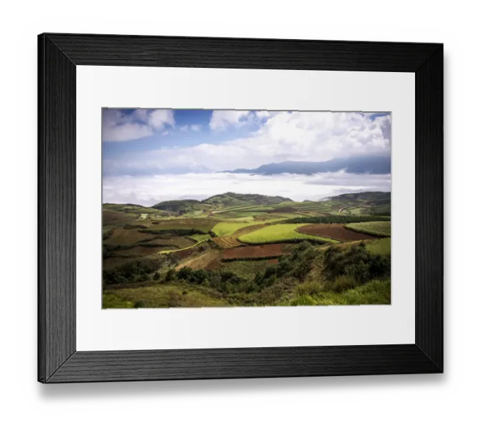 Framed Print : Dongchuan Hongtudi Red Soil Framed Print : Dongchuan Hongtudi Red Soil