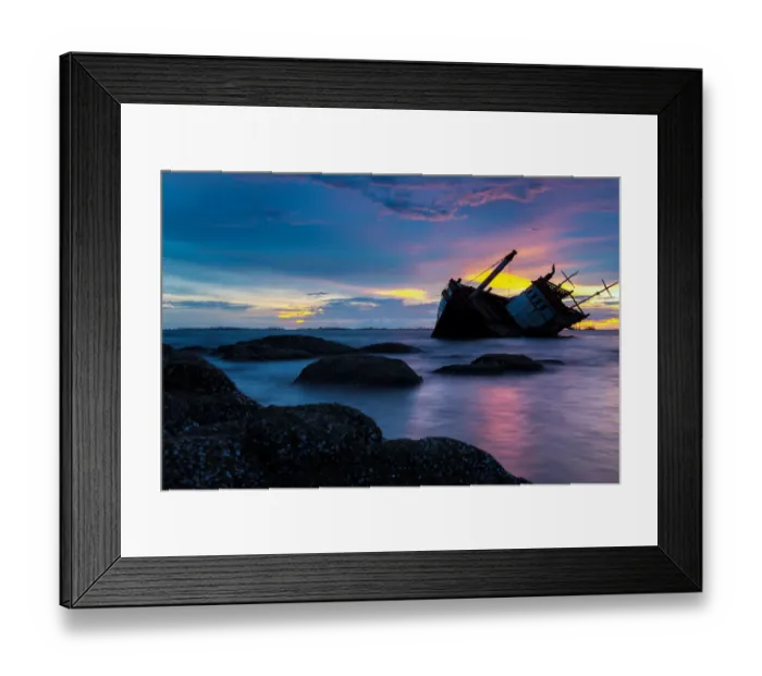 Framed Print : Shipwreck Framed Print : Shipwreck