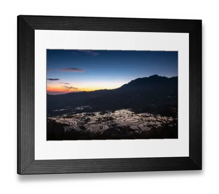 Framed Print : Yuanyang County, Yunnan Framed Print : Yuanyang County, Yunnan
