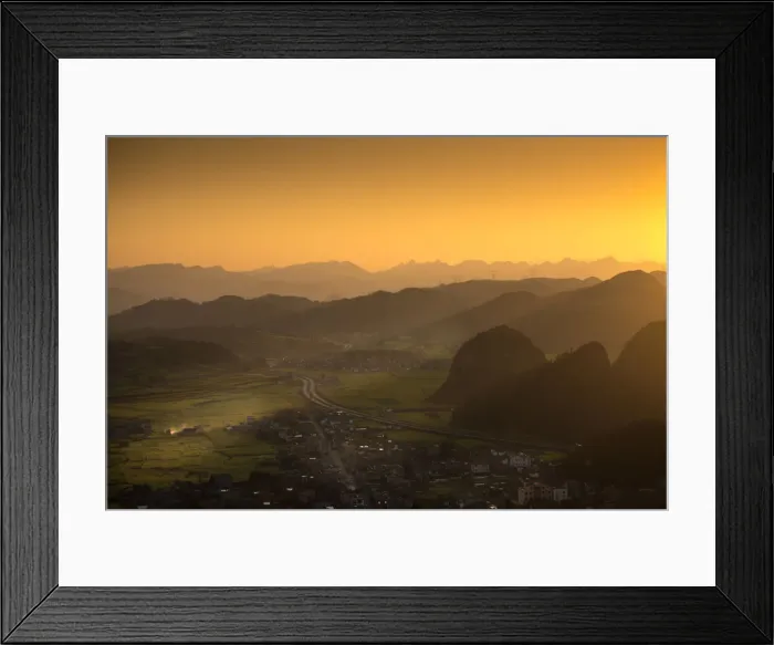 Framed Print : Luoping Framed Print : Luoping