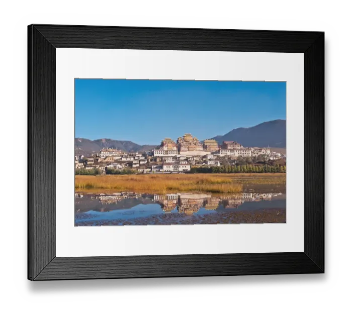 Framed Print : Songzanlin Monastery, Shangri-La China Framed Print : Songzanlin Monastery, Shangri-La China