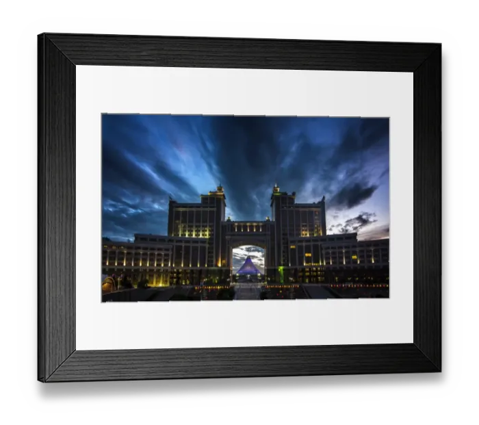 Framed Print : Building of the Ministry of natural resources Framed Print : Building of the Ministry of natural resources