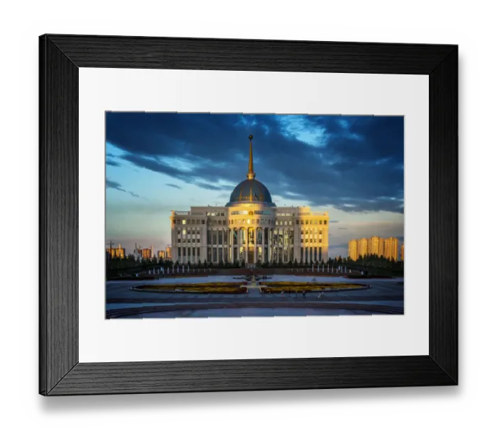 Framed Print : President residence in Astana Framed Print : President residence in Astana