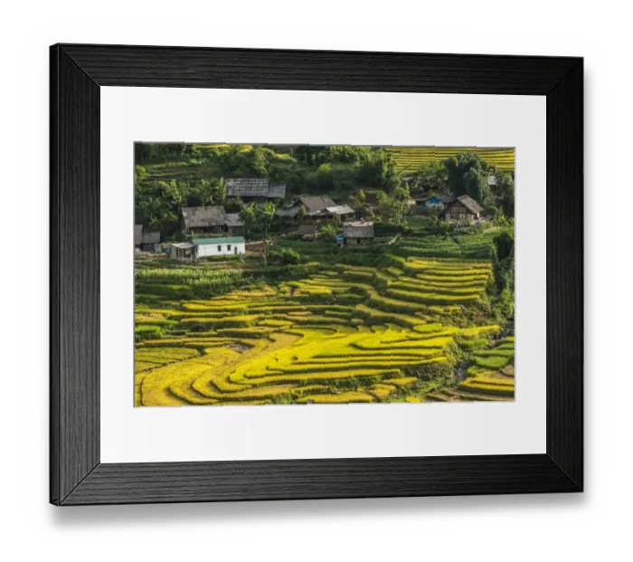 Framed Print : Vitenam sapa Framed Print : Vitenam sapa