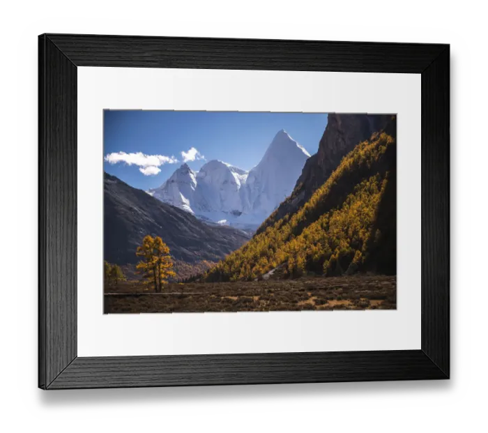 Framed Print : Yading Nature Reserve Park Framed Print : Yading Nature Reserve Park
