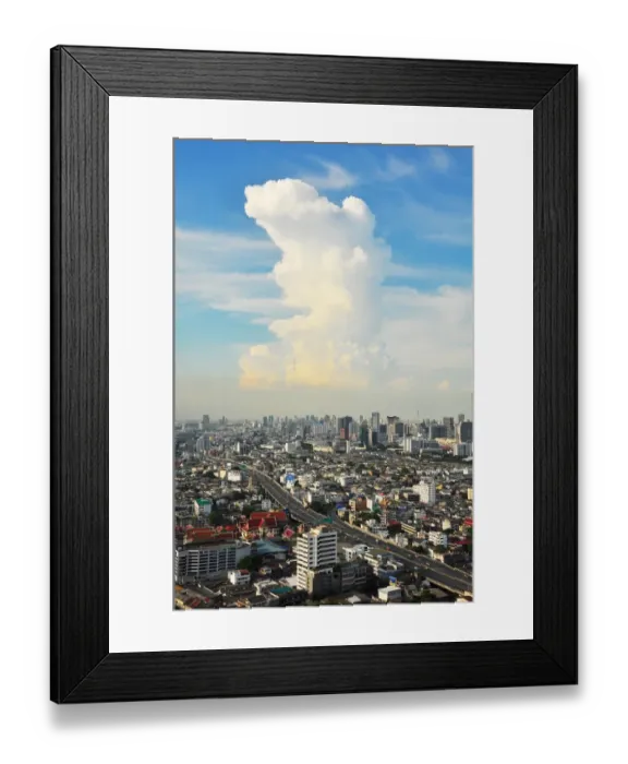 Framed Print : Bangkok city